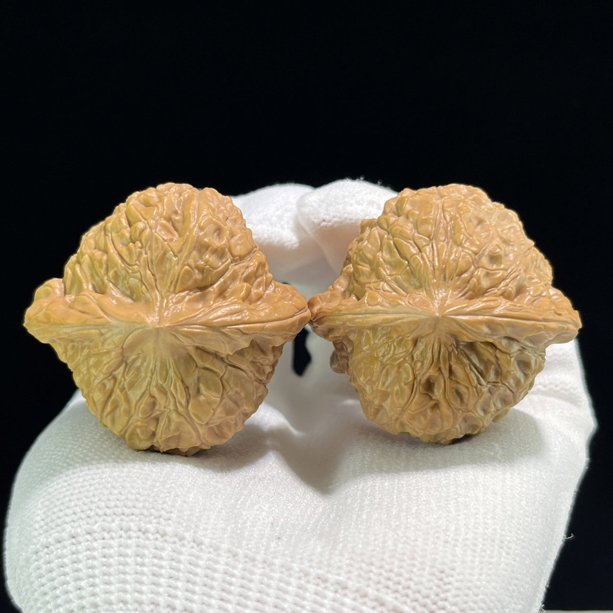 The "Pumpkin Squat" (Nan Gua Dun) Giant Balanced Pair | 42.0mm x 41.0mm | NGD-701 - ThePatinaProject