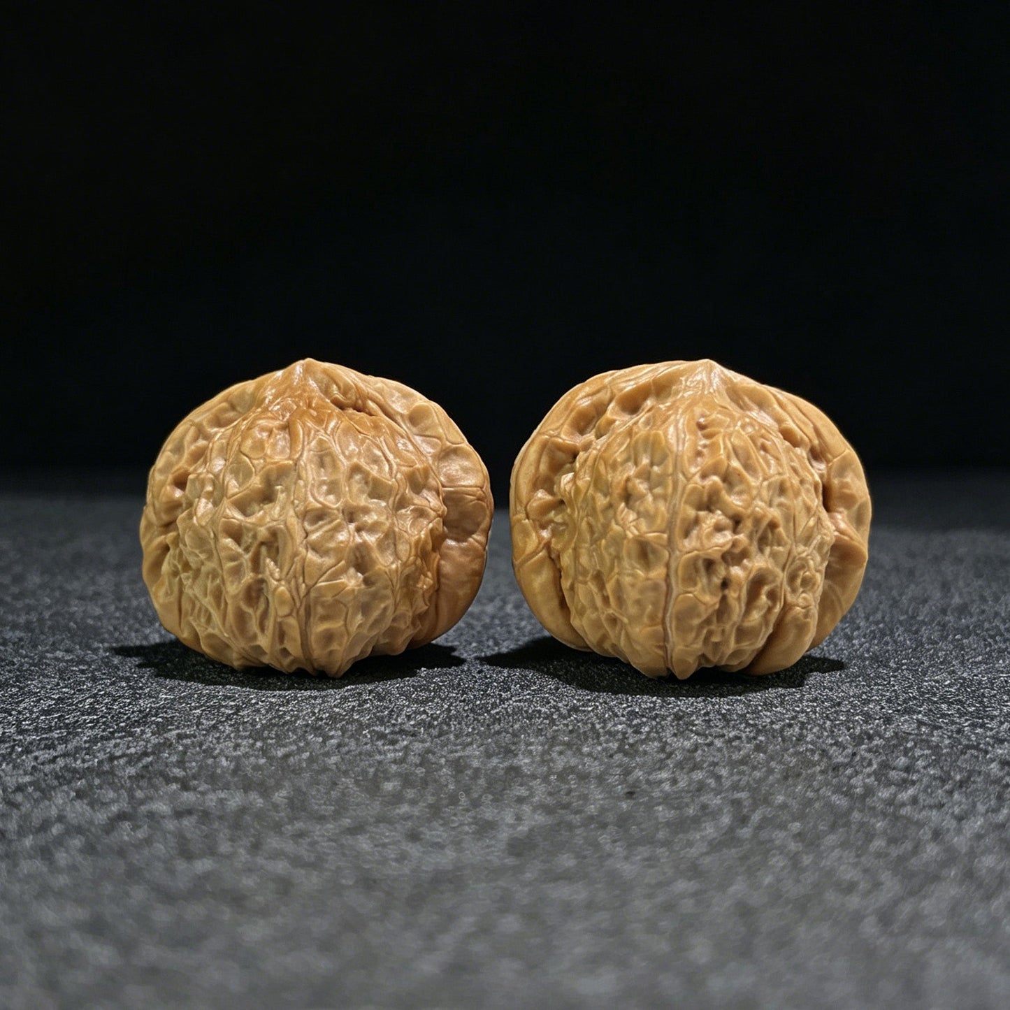 The "Pumpkin Squat" (Nan Gua Dun) Giant Balanced Pair | 42.0mm x 41.0mm | NGD-701 - ThePatinaProject