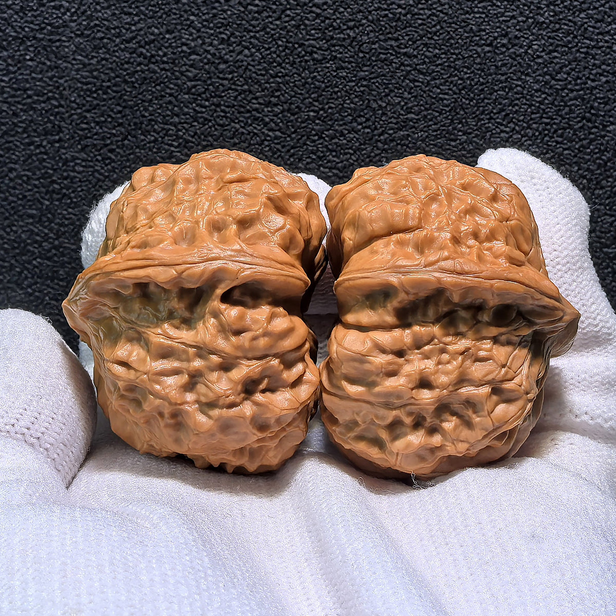 The "Pumpkin Squat" (Nan Gua Dun) Pair | 41.0mm x 43.0mm | NGD-402 - ThePatinaProject