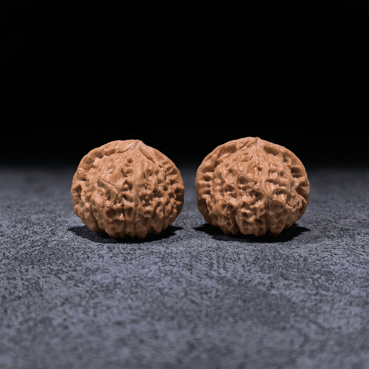 The "Pumpkin Squat" (Nan Gua Dun) Pair | 41.0mm x 43.0mm | NGD-402 - ThePatinaProject