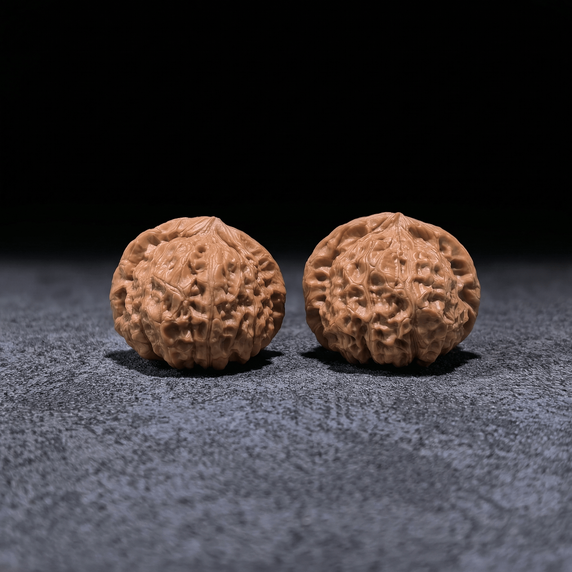 The "Pumpkin Squat" (Nan Gua Dun) Pair | 41.0mm x 43.0mm | NGD-402 - ThePatinaProject