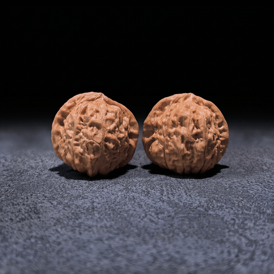 The "Pumpkin Squat" (Nan Gua Dun) Pair | 42.0mm x 42.0mm | NGD-401 - ThePatinaProject