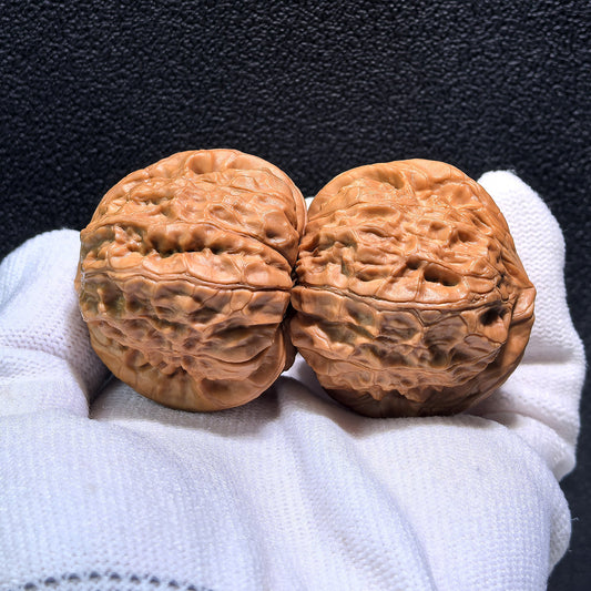 The "Pumpkin Squat" (Nan Gua Dun) Pair | 42.0mm x 42.0mm | NGD-401 - ThePatinaProject