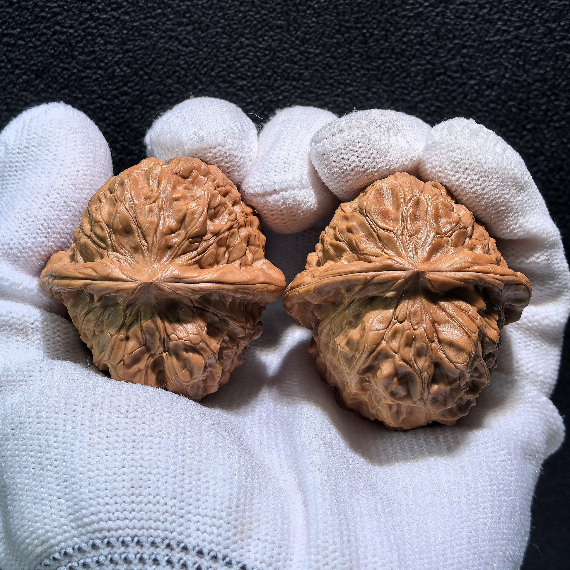 The "Pumpkin Squat" (Nan Gua Dun) Pair | 42.0mm x 42.0mm | NGD-401 - ThePatinaProject