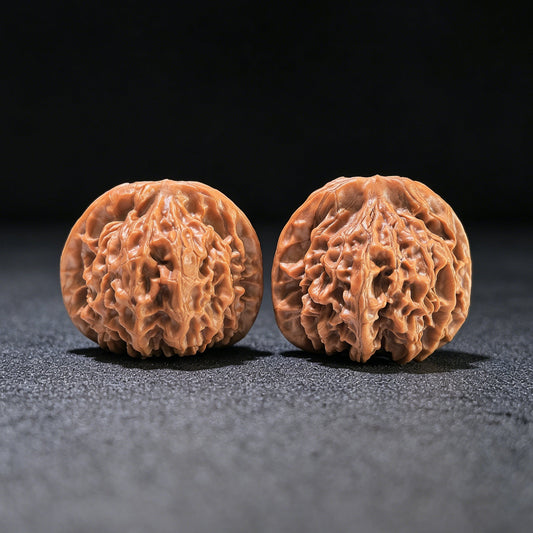 The "Qin Men Lion Head" Perfectly Balanced Boutique Pair | 39.0mm x 37.0mm | QM-1202C - ThePatinaProject