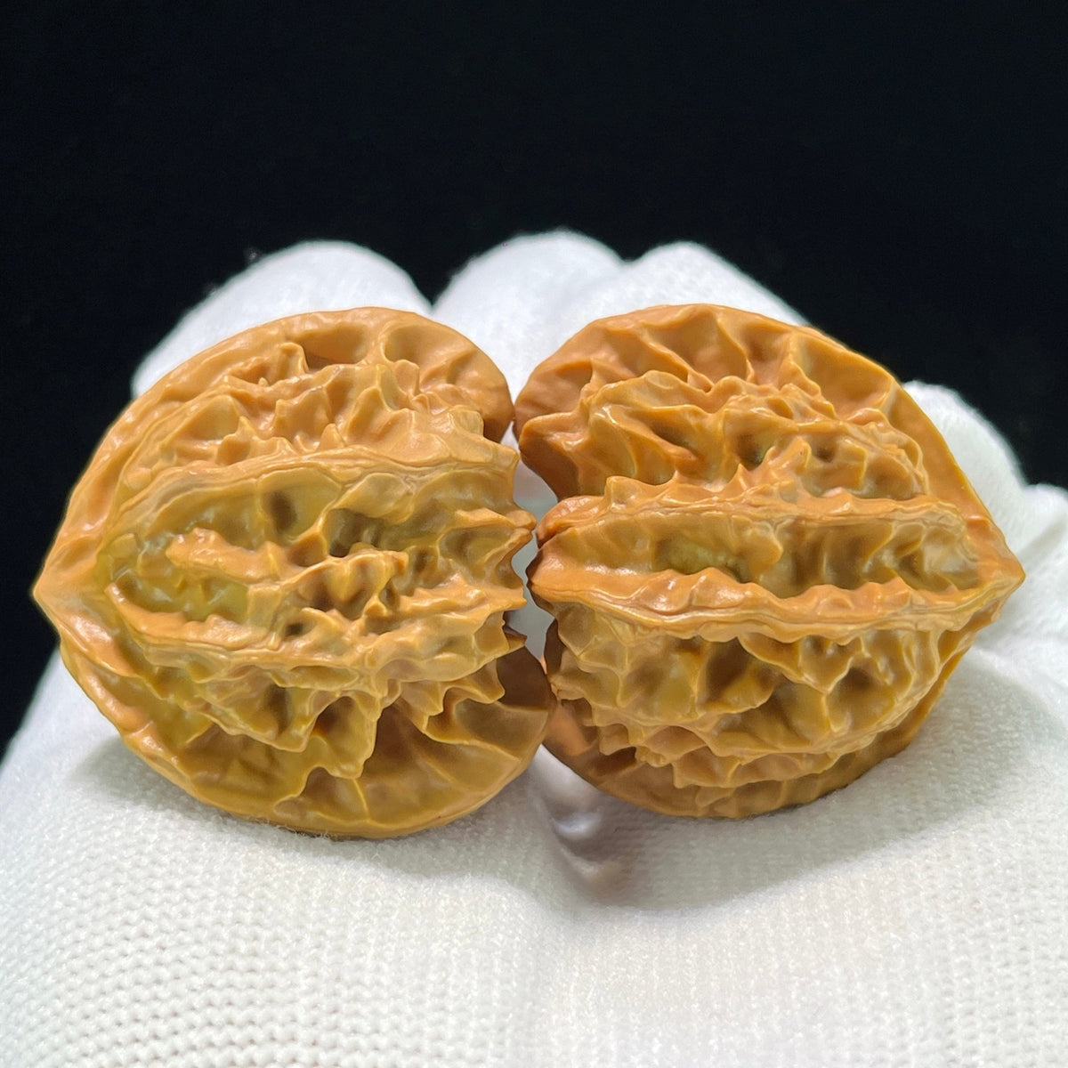 The "Qishan Four-Ribbed" (Qi Shan Si Leng) Rare Mutation Pair | 36.0mm x 34.0mm | Compact Shou Nian Format | QSSL-1003 - ThePatinaProject