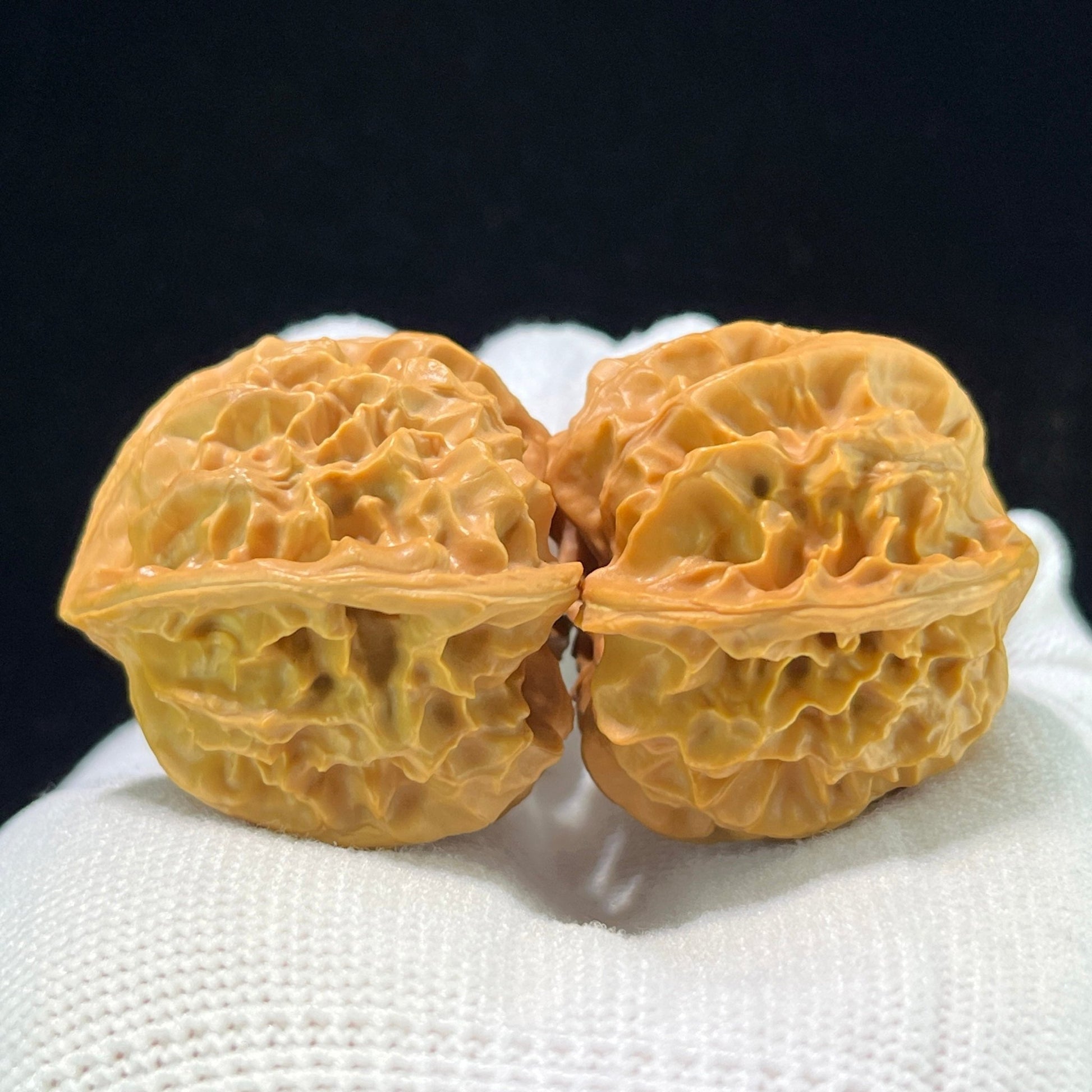 The "Qishan Four-Ribbed" (Qi Shan Si Leng) Rare Mutation Pair | 36.0mm x 34.0mm | Compact Shou Nian Format | QSSL-1003 - ThePatinaProject
