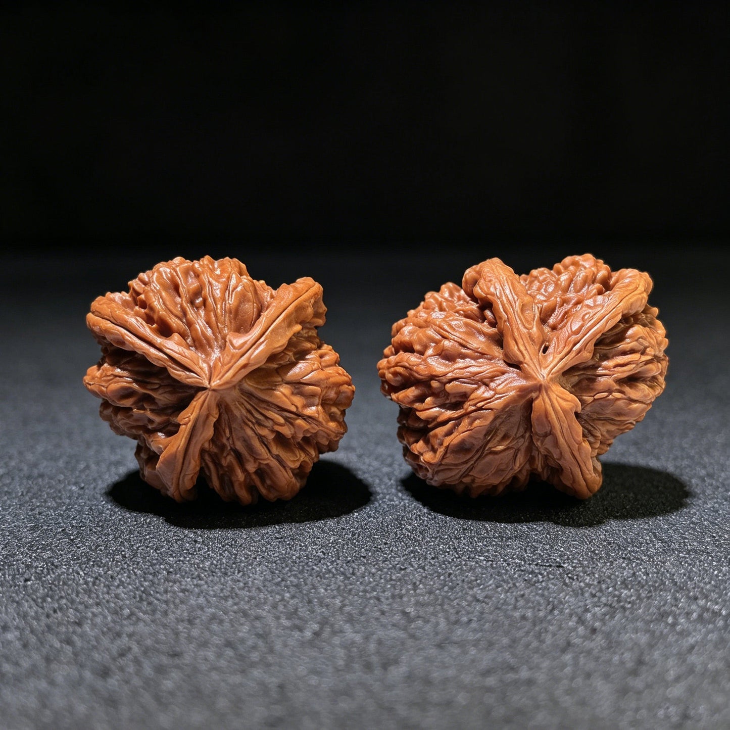 The Rare "Lion Head" Trident Three-Ridge Pair | 39.0mm x 46.0mm | SZTSN-1201E - ThePatinaProject