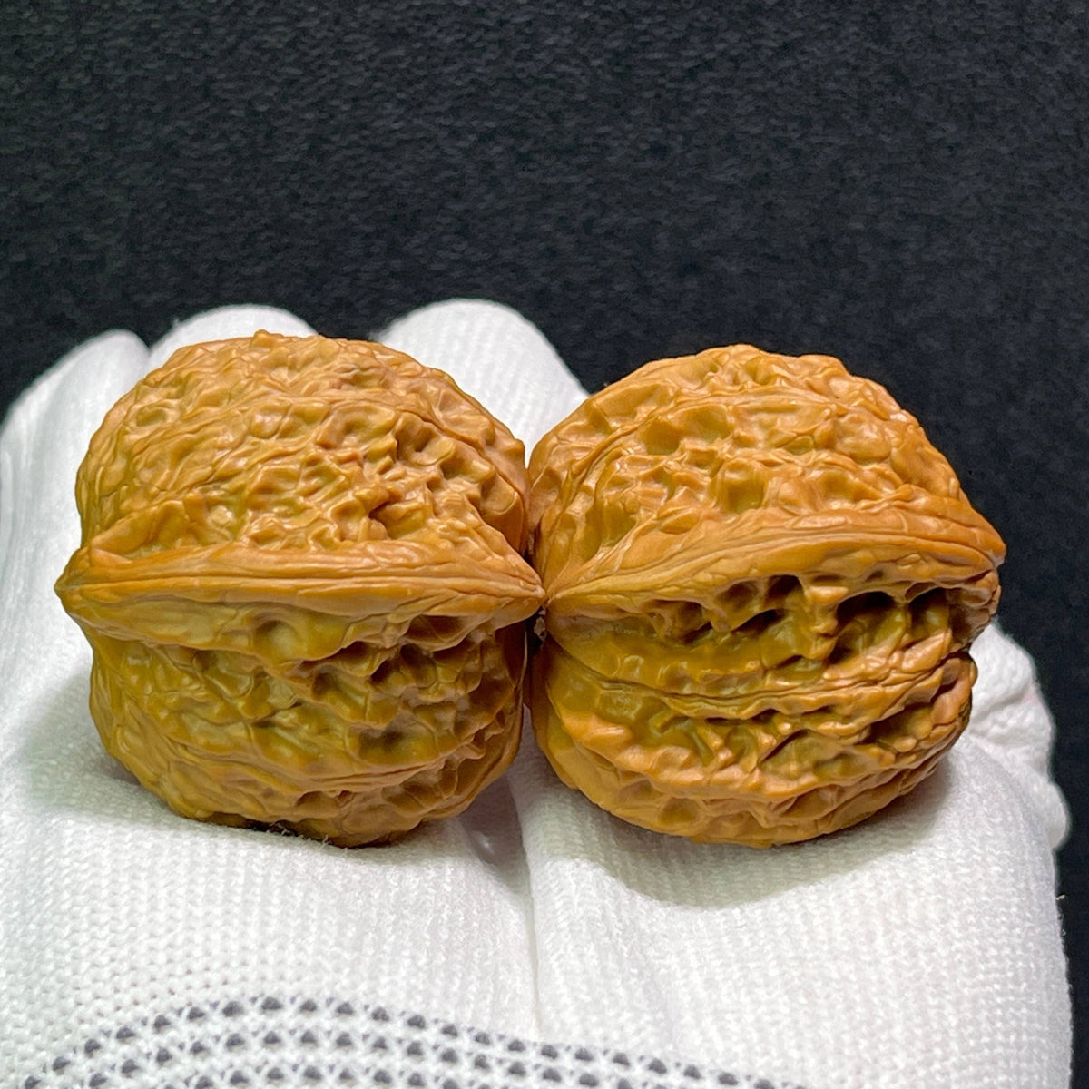 The Rare "Millstone Tian Can Jiao" (Asymmetric Base) Pair | 37.0mm x 35.0mm | MP-601 - ThePatinaProject