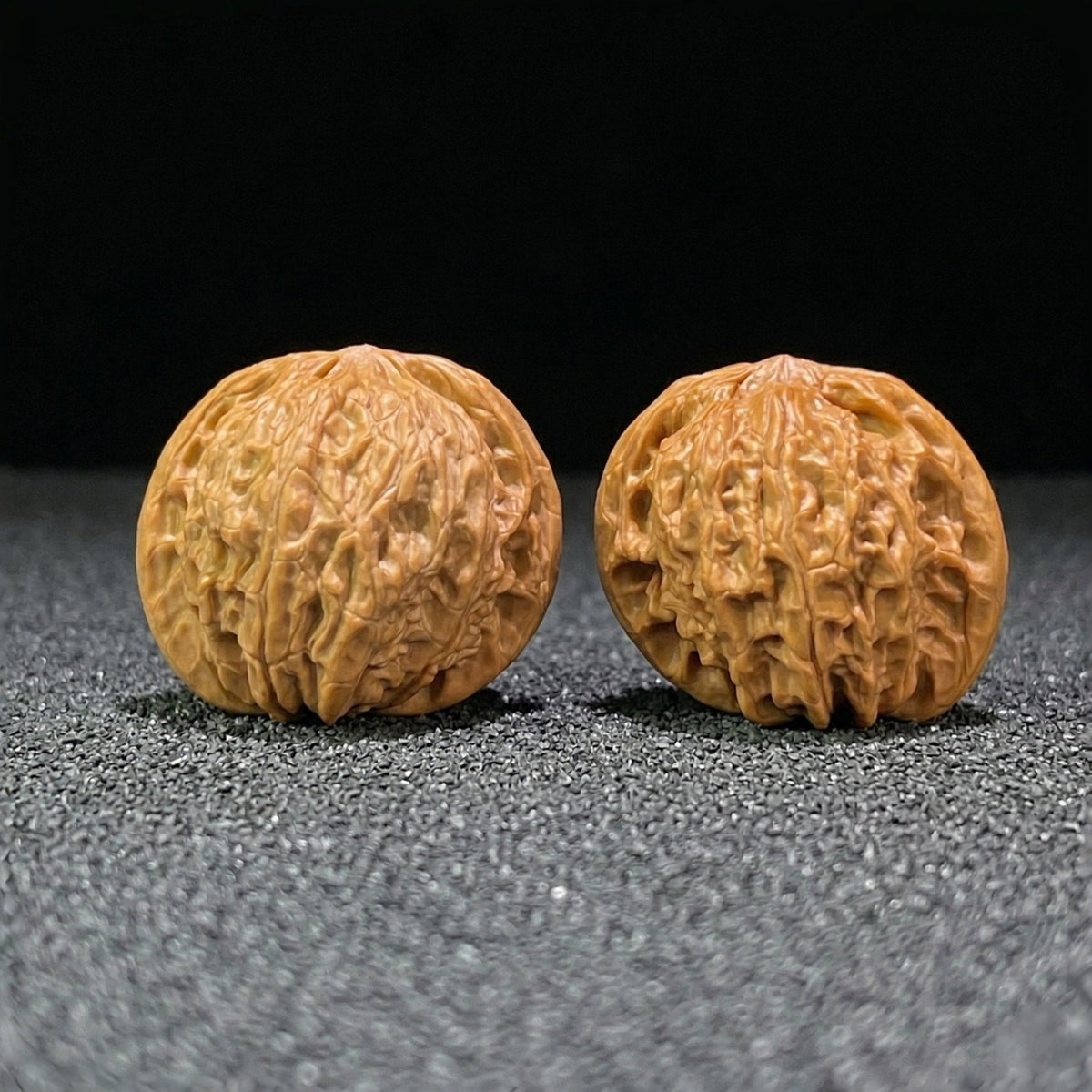 The Rare "Millstone Tian Can Jiao" (Asymmetric Base) Pair | 37.0mm x 35.0mm | MP-601 - ThePatinaProject