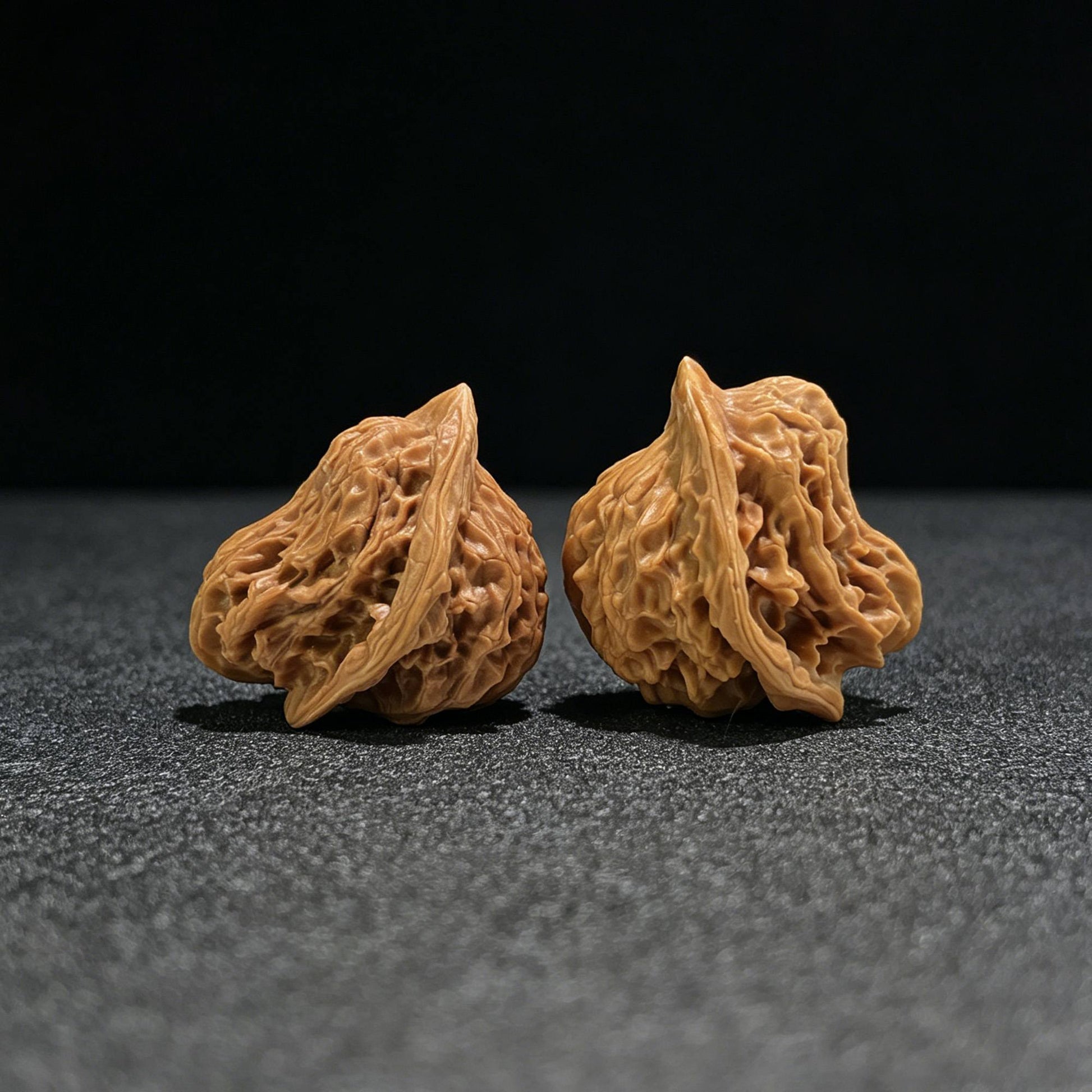 The Rare "Mutated Little Bird" (Yi Xing Xiao Niao) Asymmetrical Pair | 38x35mm & 35x34mm | YXXL-801 - ThePatinaProject