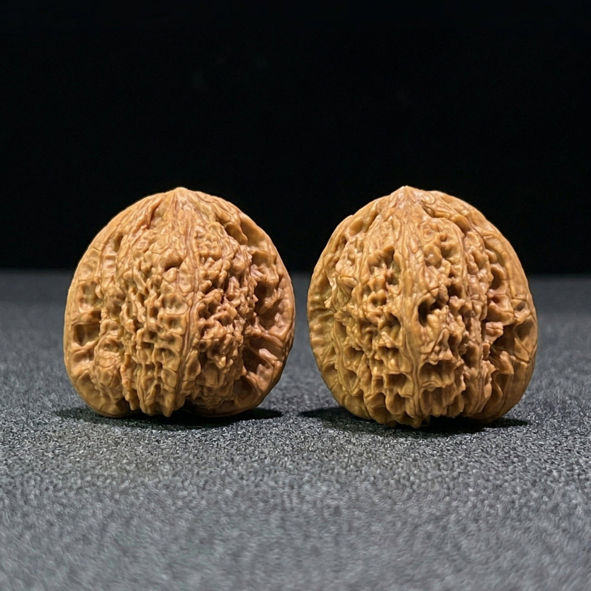 The Rare NJS "Tian Can Jiao" (Asymmetric Base) Balanced Pair | 39.0mm x 39.0mm | NJS-604 - ThePatinaProject