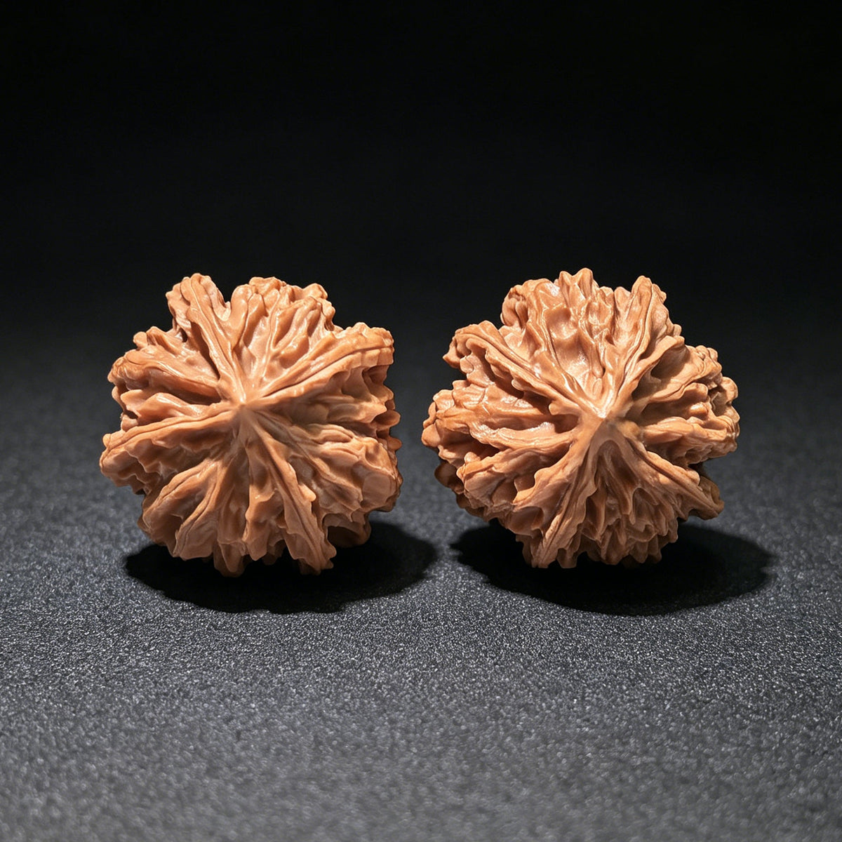 The Rare "Qishan" Quad-Ridge Four-Sided Pair | 33.0mm x 32.0mm | QSSL-1201E - ThePatinaProject