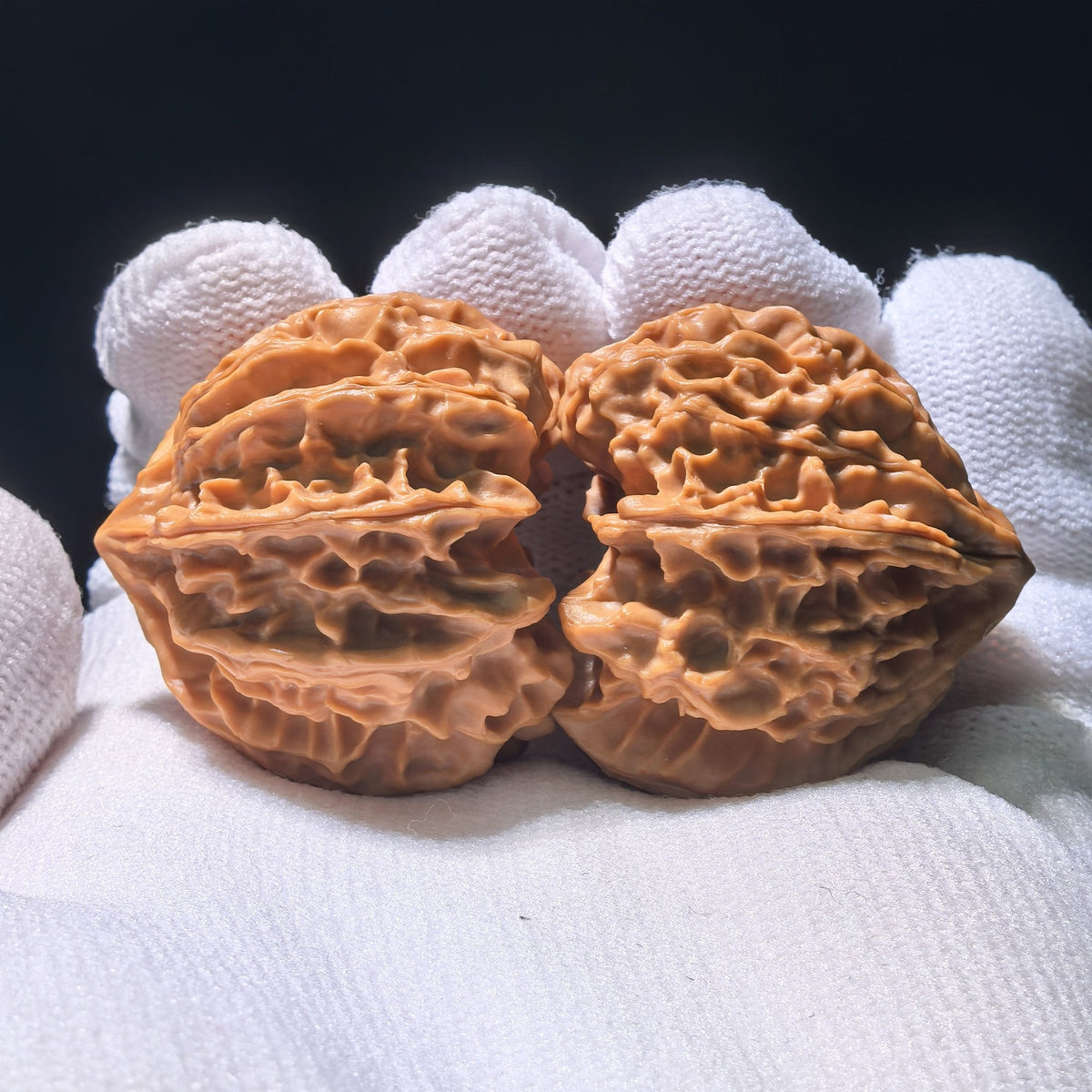 The Rare "Qishan" Quad-Ridge Four-Sided Pair | 33.0mm x 32.0mm | QSSL-1201E - ThePatinaProject