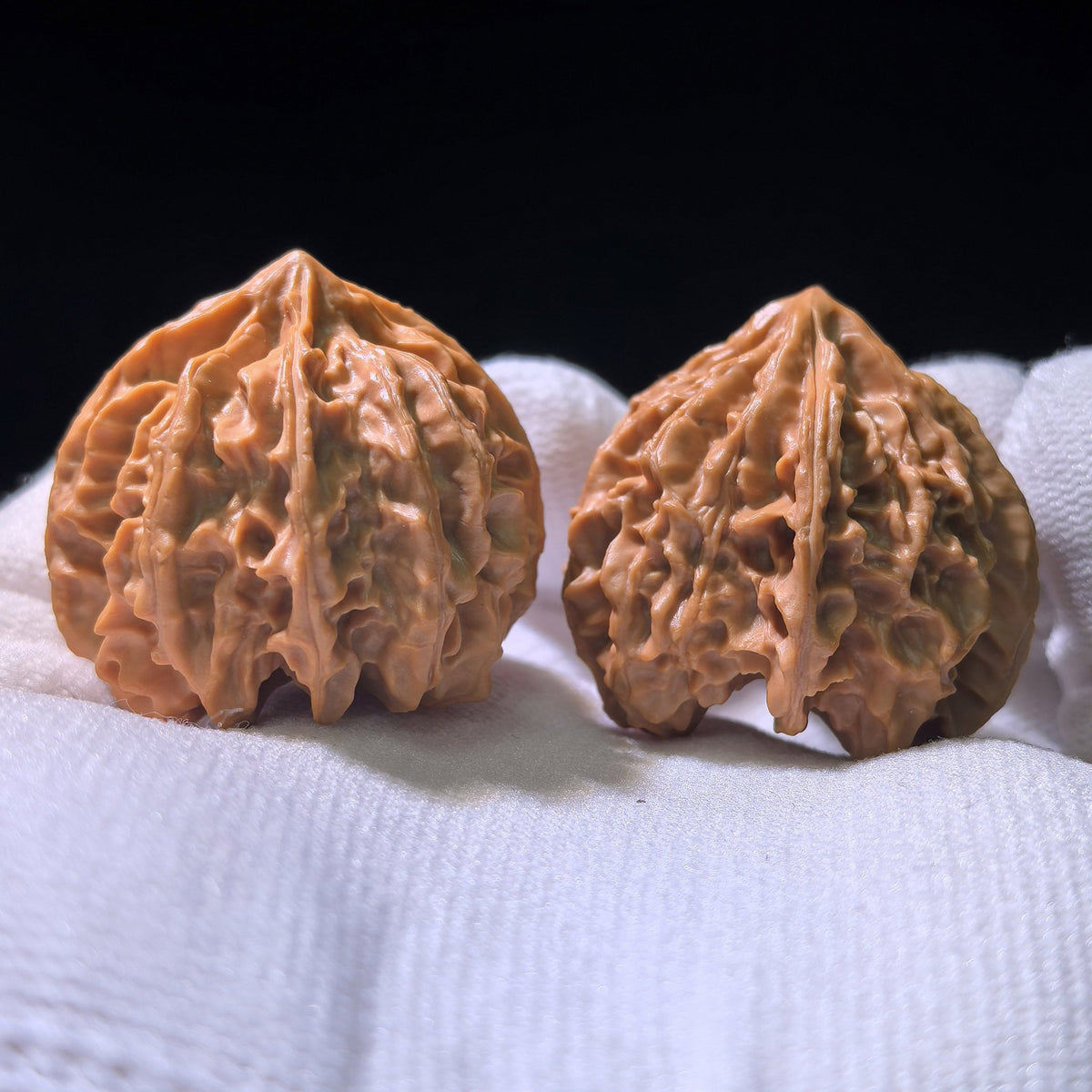 The Rare "Qishan" Quad-Ridge Four-Sided Pair | 33.0mm x 32.0mm | QSSL-1201E - ThePatinaProject