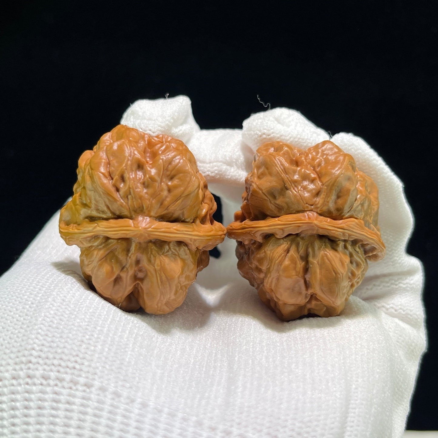 The Rare Triangle "Frog" (San Jiao Wa) Pair | Boutique Grade | 34.0mm x 30.0mm | W-802 - ThePatinaProject