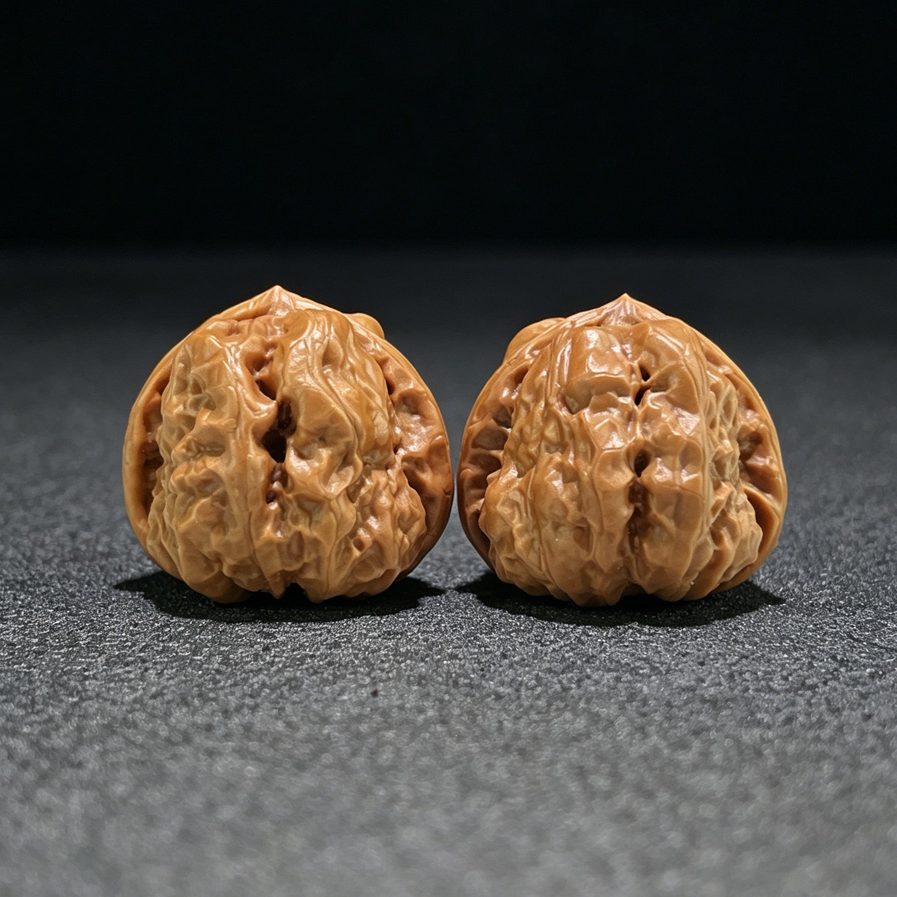 The Rare Triangle "Frog" (San Jiao Wa) Pair | Boutique Grade | 34.0mm x 30.0mm | W-802 - ThePatinaProject