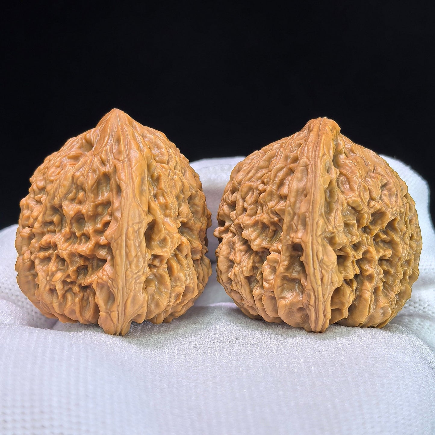 The Rare "Triangular Profile" (San Jiao Zhuang) NJS Pair | Boutique Grade | 37.0mm x 36.0mm | NJS-513 - ThePatinaProject