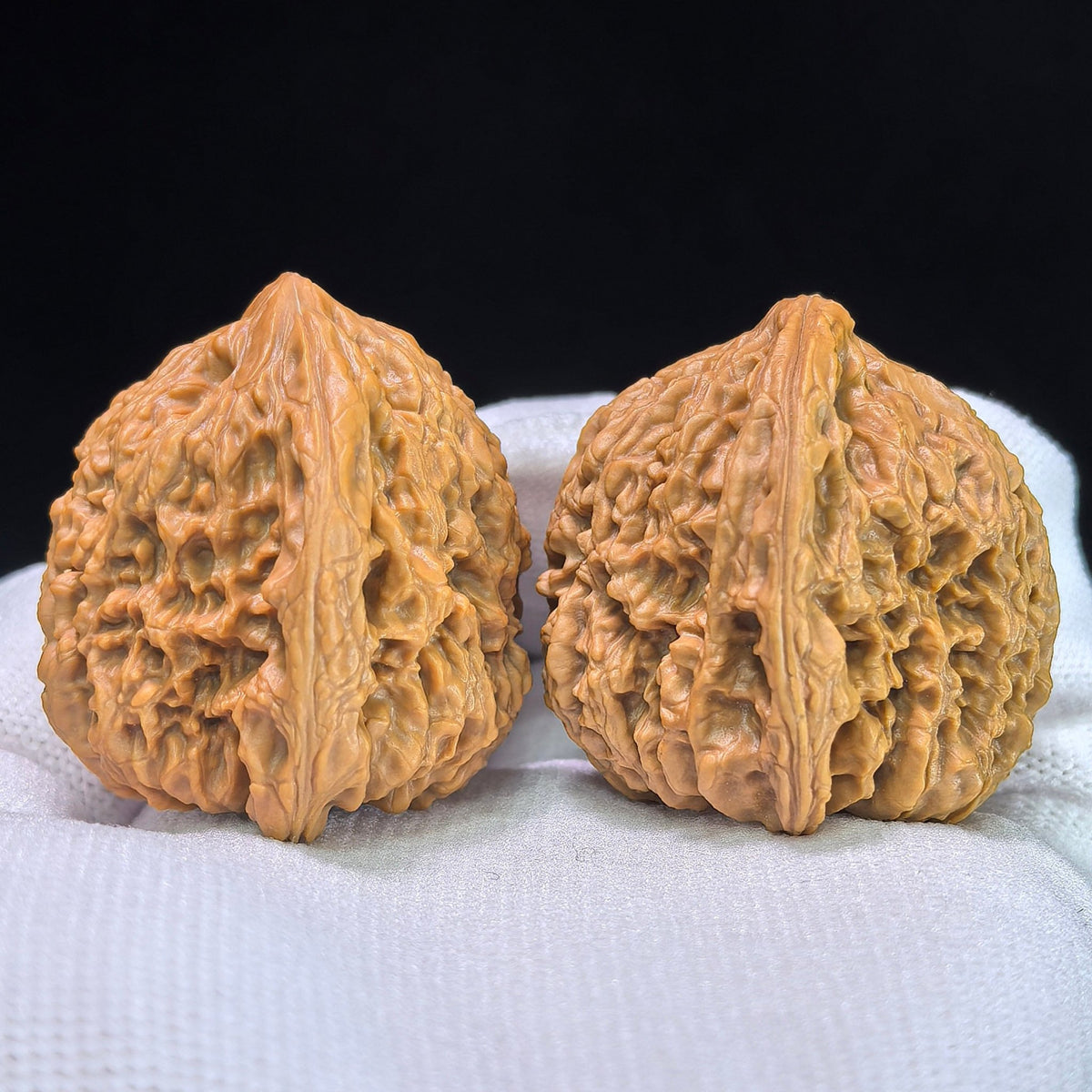 The Rare "Triangular Profile" (San Jiao Zhuang) NJS Pair | Boutique Grade | 37.0mm x 36.0mm | NJS-513 - ThePatinaProject