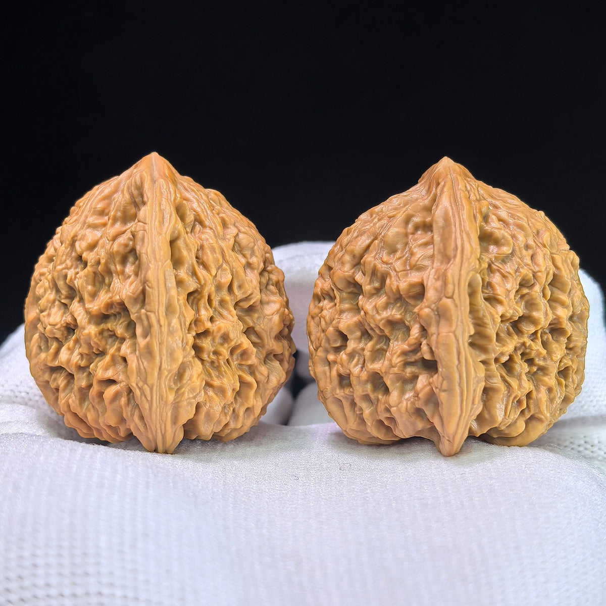 The Rare "Triangular Profile" (San Jiao Zhuang) NJS Pair | Boutique Grade | 37.0mm x 36.0mm | NJS-513 - ThePatinaProject
