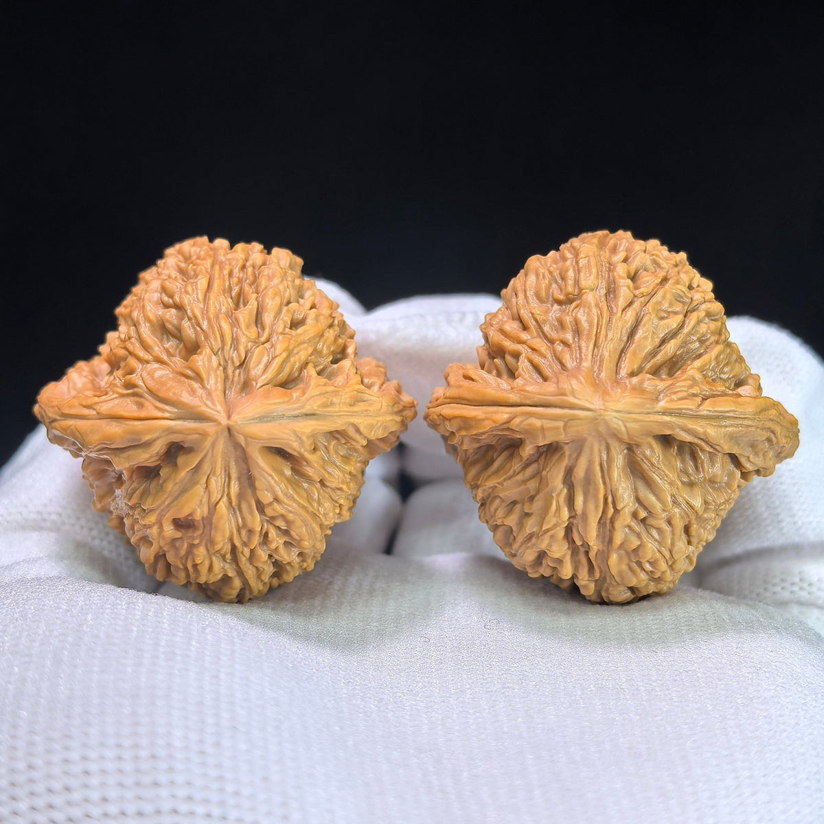 The Rare "Triangular Profile" (San Jiao Zhuang) NJS Pair | Boutique Grade | 37.0mm x 36.0mm | NJS-513 - ThePatinaProject