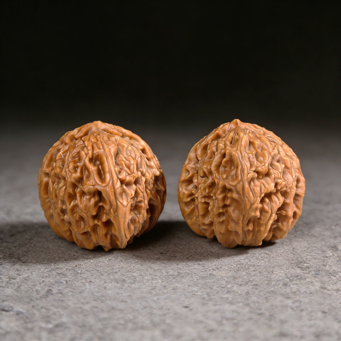 The Rare "Triangular" White Lion (San Jiao Bai Shi Zi) Pair | 36.0mm x 36.0mm | BSJ-1007 - ThePatinaProject