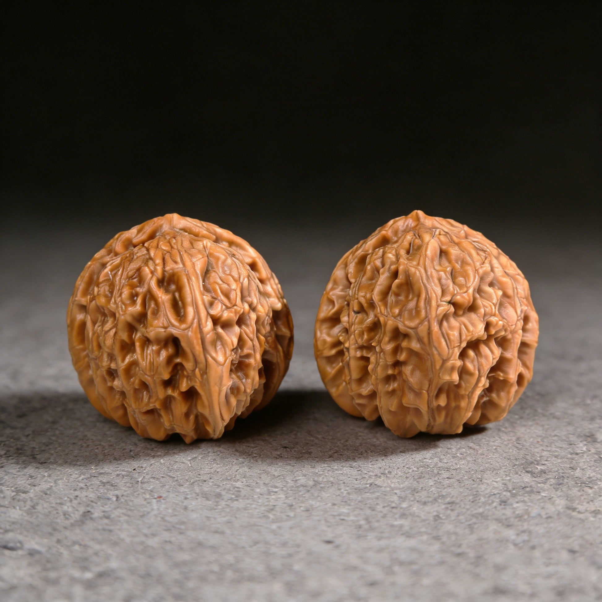 The Rare "Triangular" White Lion (San Jiao Bai Shi Zi) Pair | 36.0mm x 36.0mm | BSJ-1007 - ThePatinaProject