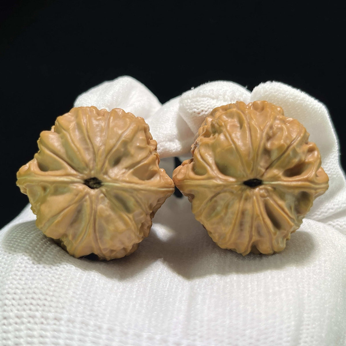 The Raw "Wild Unnamed" (Ye Sheng Wu Ming) Balanced Giant Pair | 41.0mm x 41.0mm | YSWM-907 - ThePatinaProject
