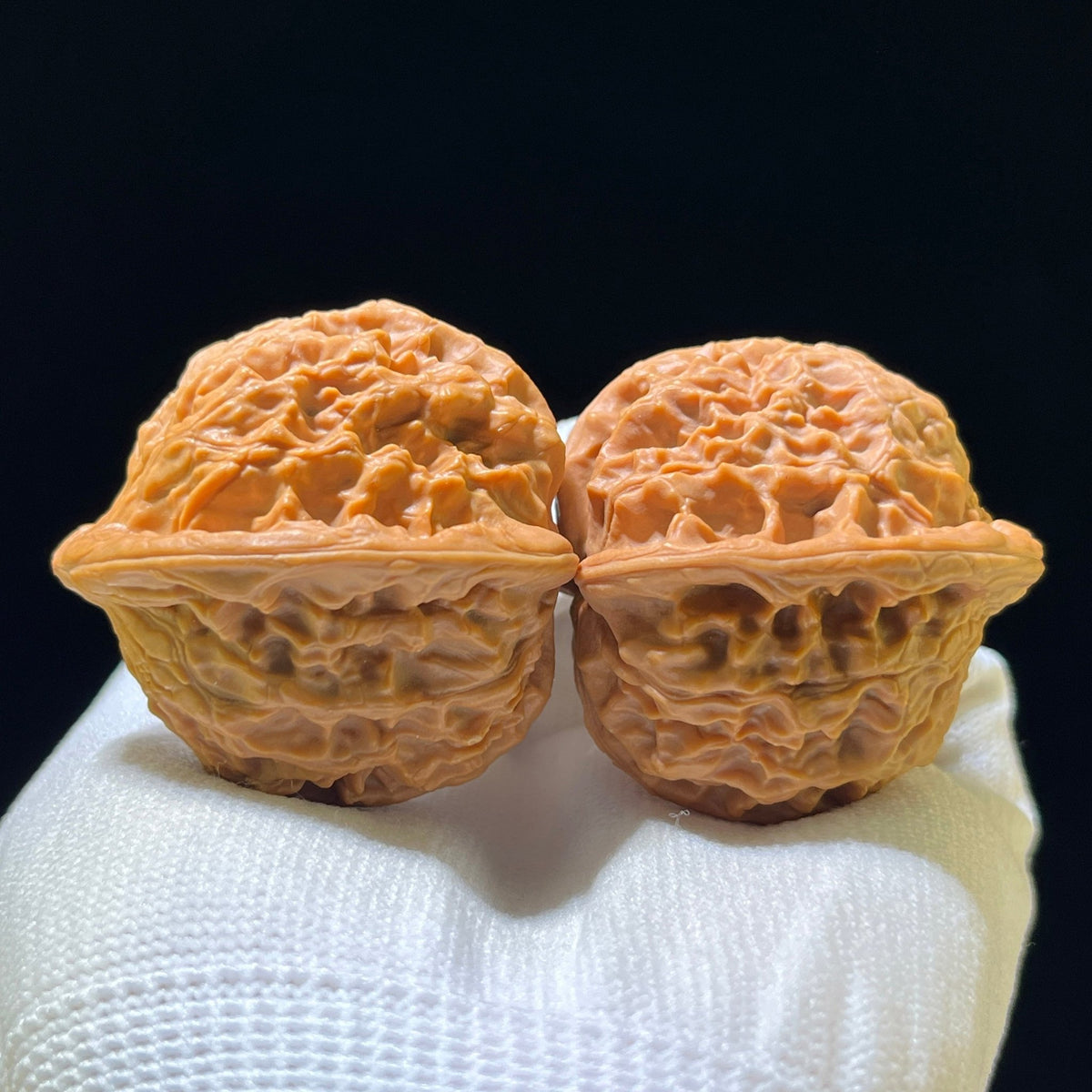 The "Red Lion" (Hong Shi Zi) Deep-Belly Proportionate Pair | 40.0mm x 41.0mm | HSZ-1103 - ThePatinaProject