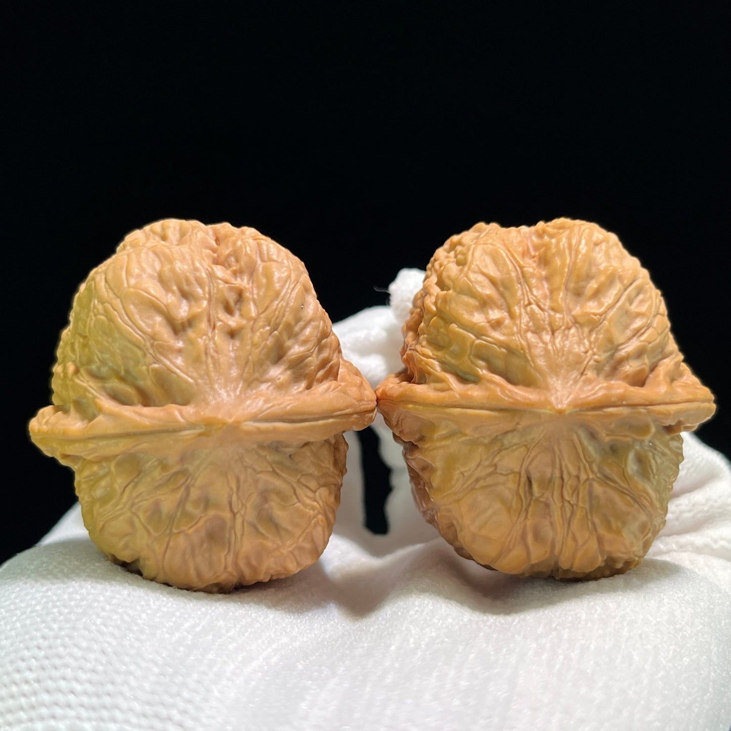 The "Red Official Seal" (Hong Fang Yin) Deep-Bellied Pair | 38.0mm x 41.0mm | HFY-802 - ThePatinaProject
