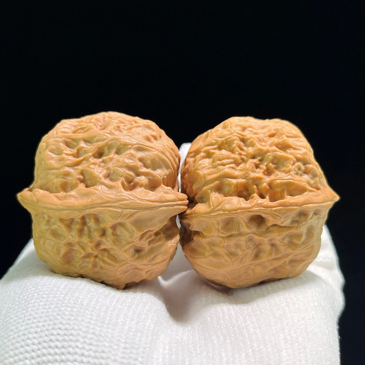 The "Red Official Seal" (Hong Fang Yin) Deep-Bellied Pair | 38.0mm x 41.0mm | HFY-802 - ThePatinaProject