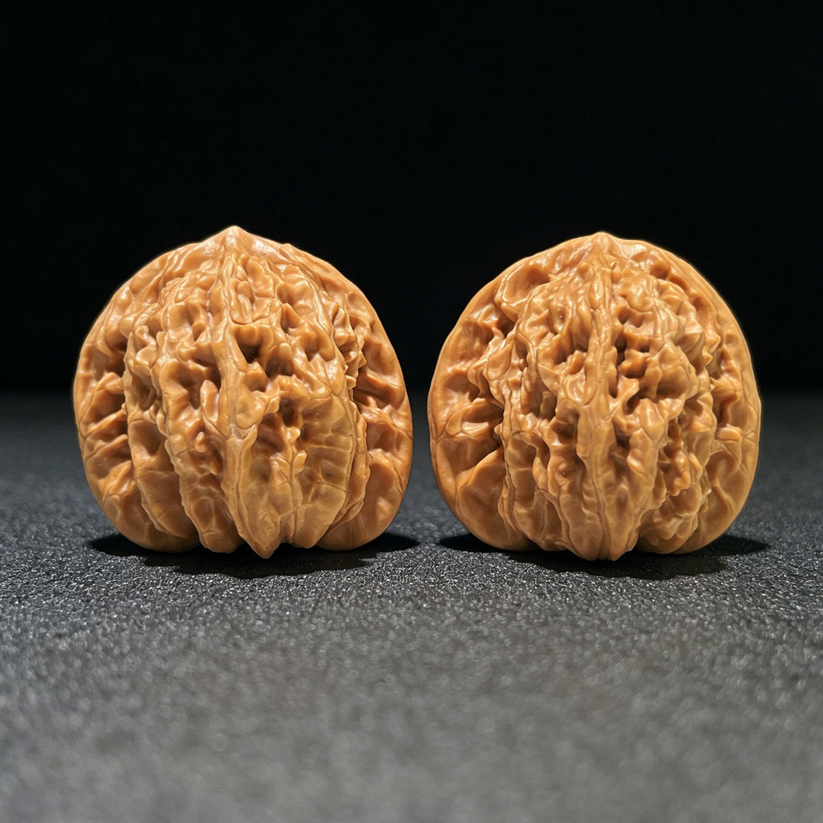 The "Rosy Clouds Ridge" (Xia Yun Ling) Premium Symmetrical Pair | 40.0mm x 39.0mm | XYL-1102 - ThePatinaProject