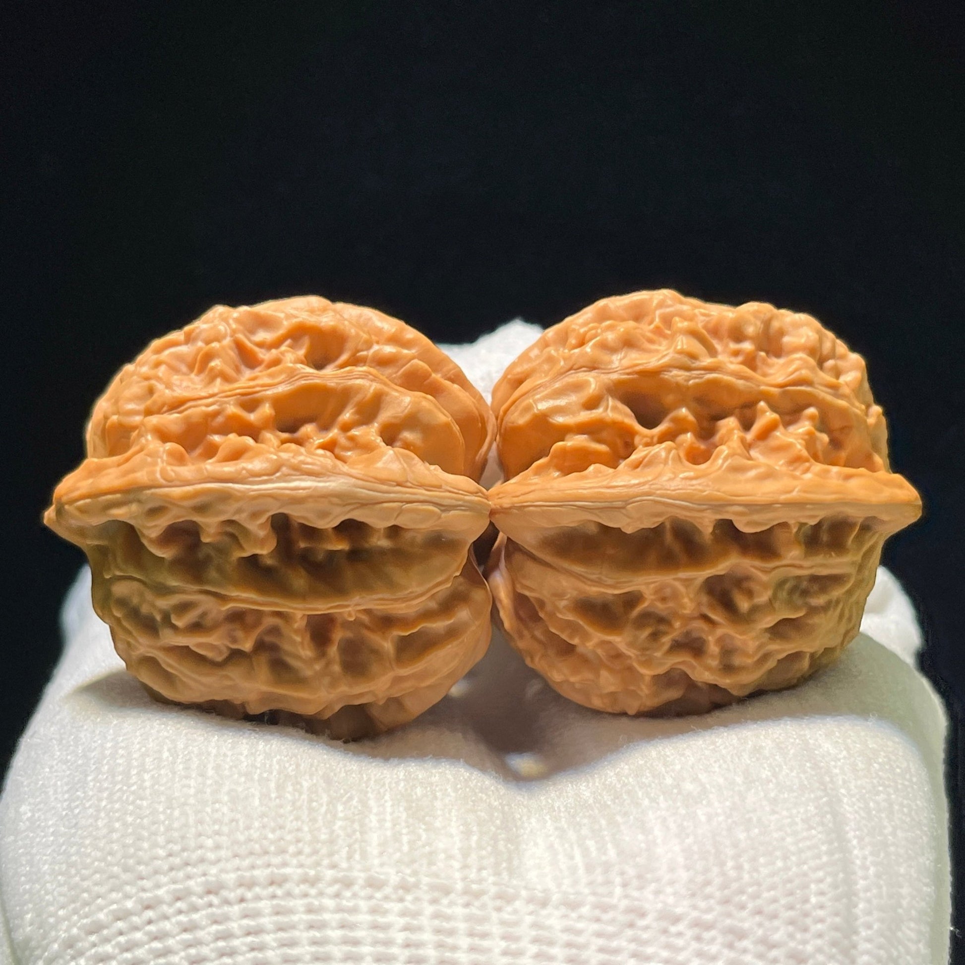 The "Rosy Clouds Ridge" (Xia Yun Ling) Premium Symmetrical Pair | 40.0mm x 39.0mm | XYL-1102 - ThePatinaProject
