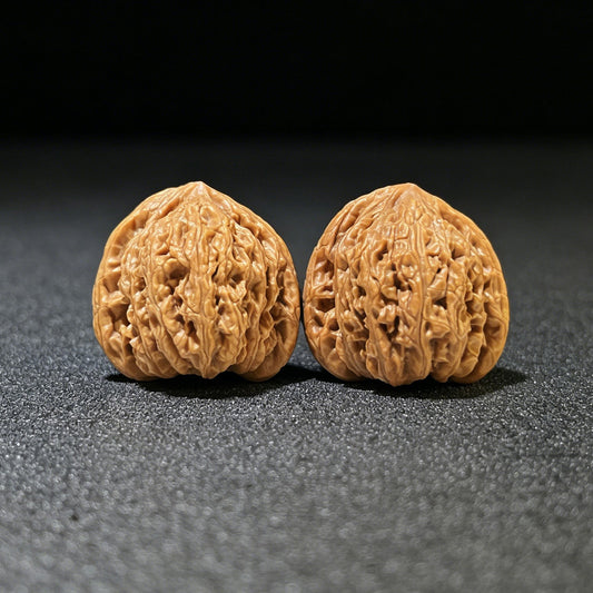 The "Ruby" (Hong Bao Shi) Collector-Grade Micro Fidget Pair | 32.0mm x 30.0mm | HBS-1101 - ThePatinaProject