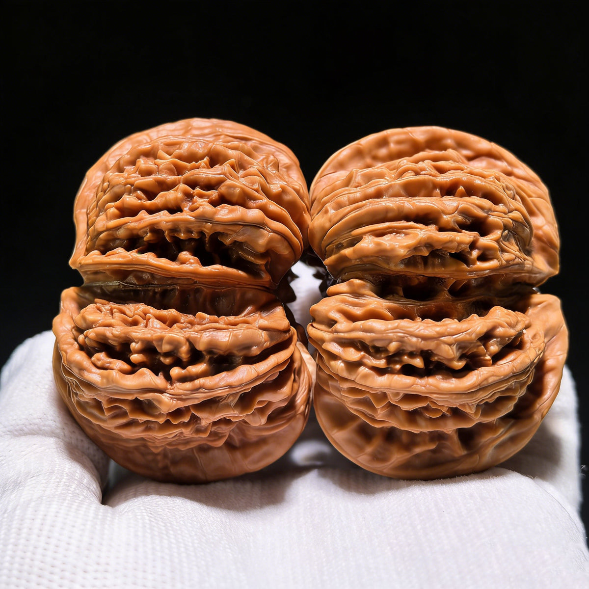 The "Si Zuo Lou" Conjoined Twin (Lian Ti) Pair | Collection Grade | 58mm & 55mm | SZLLT-01S - ThePatinaProject