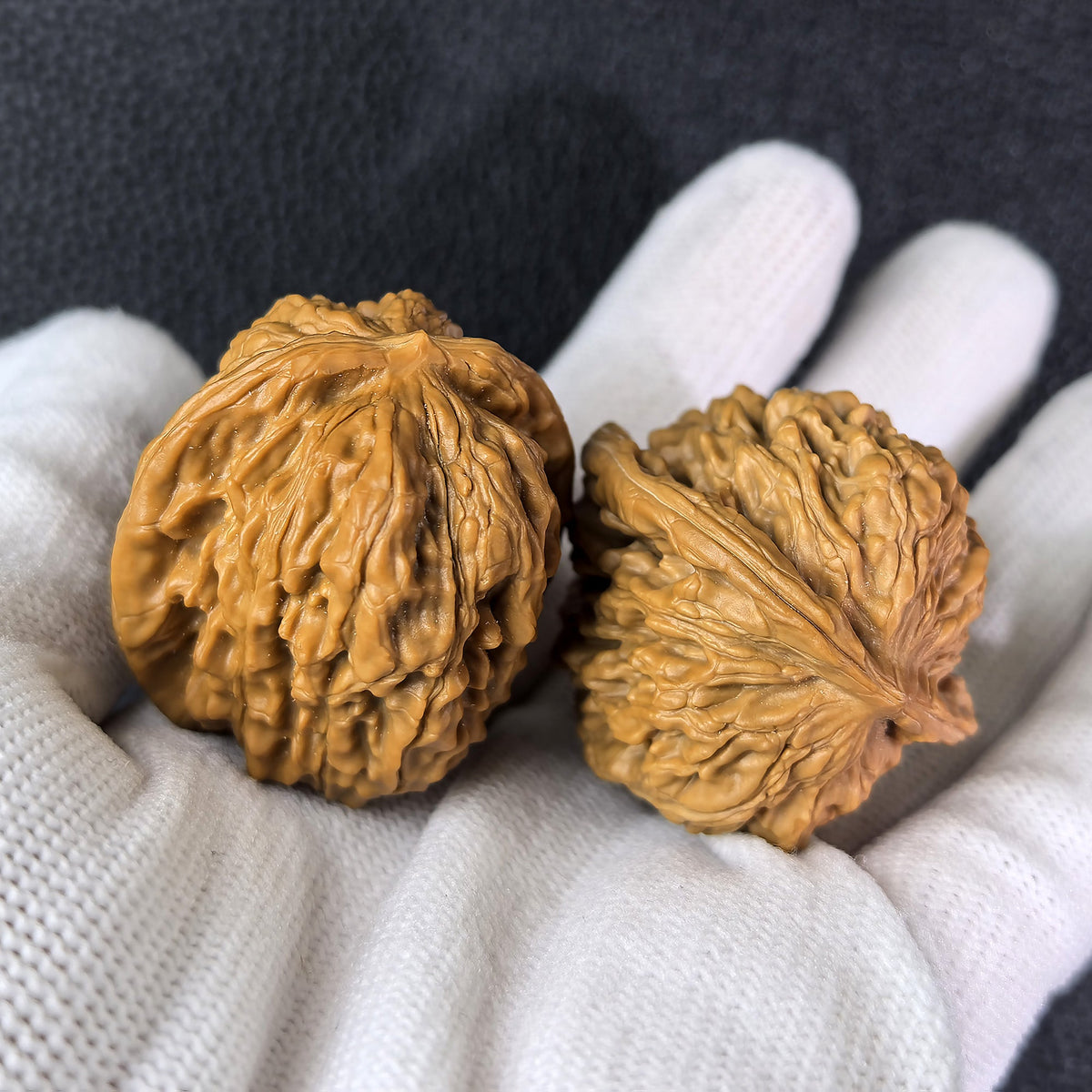 The "Si Zuo Lou" Lion Head Pair | 34.0mm x 35.0mm | SZL-1007 - ThePatinaProject
