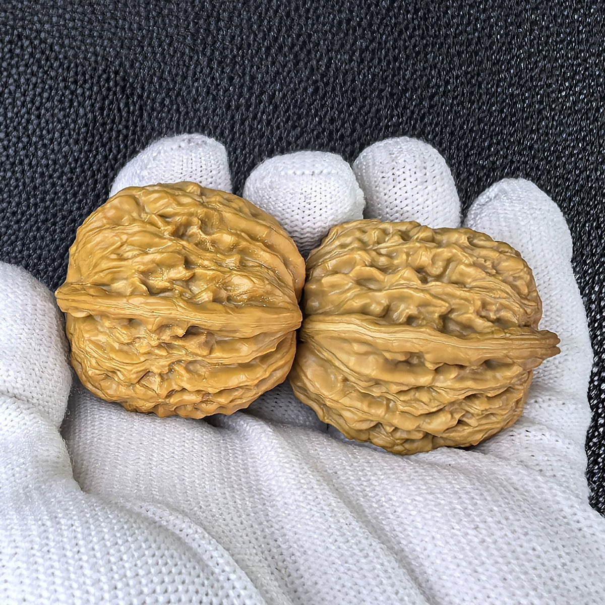 The "Si Zuo Lou" Lion Head Pair | 34.0mm x 35.0mm | SZL-1007 - ThePatinaProject
