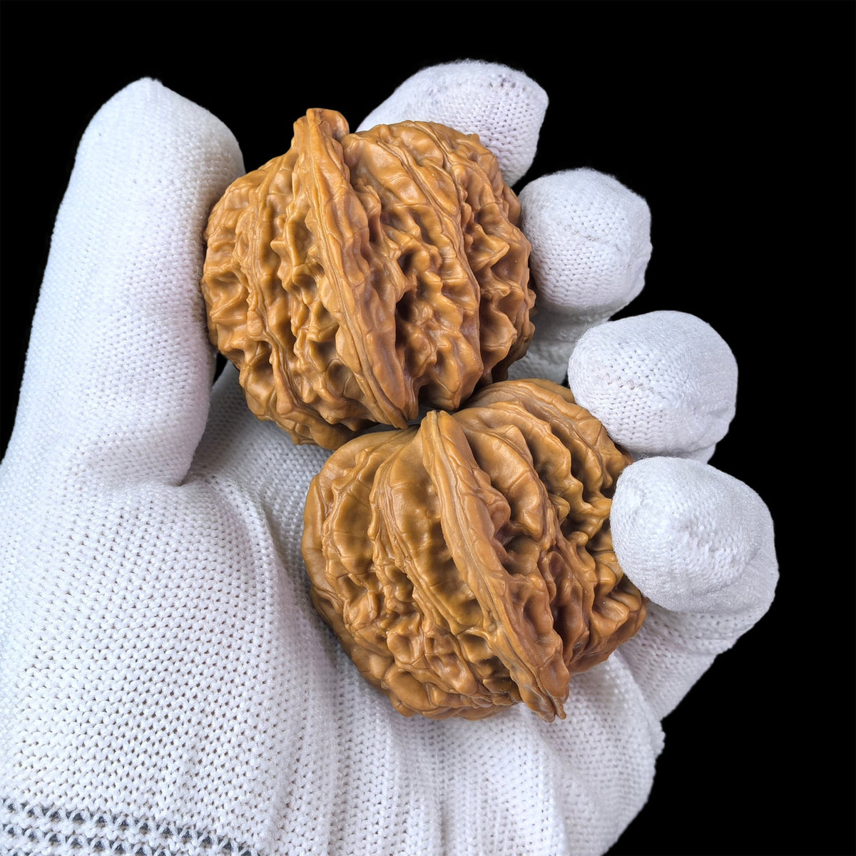 The "Si Zuo Lou" Lion Head Pair | 45.0mm x 42.0mm | SZL-1004 - ThePatinaProject