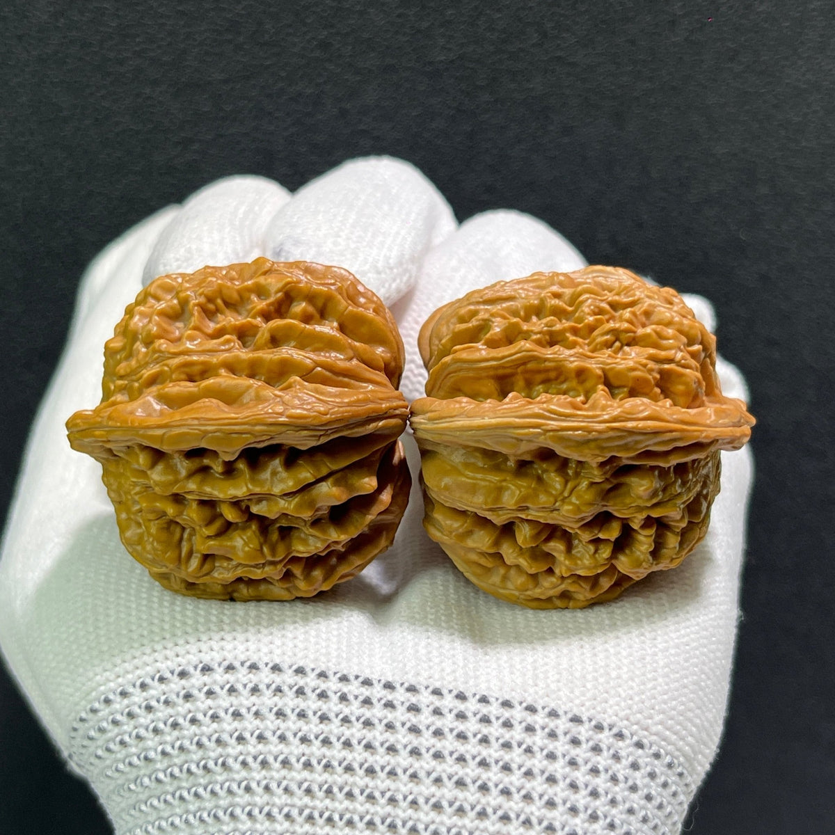 The "Si Zuo Lou" Lion's Head Pair | 40.0mm x 36.0mm | SZL-513 - ThePatinaProject