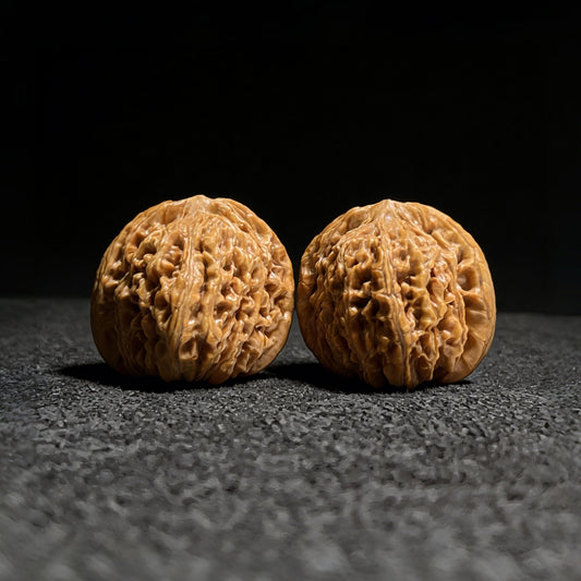 The "Si Zuo Lou" Lion's Head Pair | 40.0mm x 36.0mm | SZL-513 - ThePatinaProject