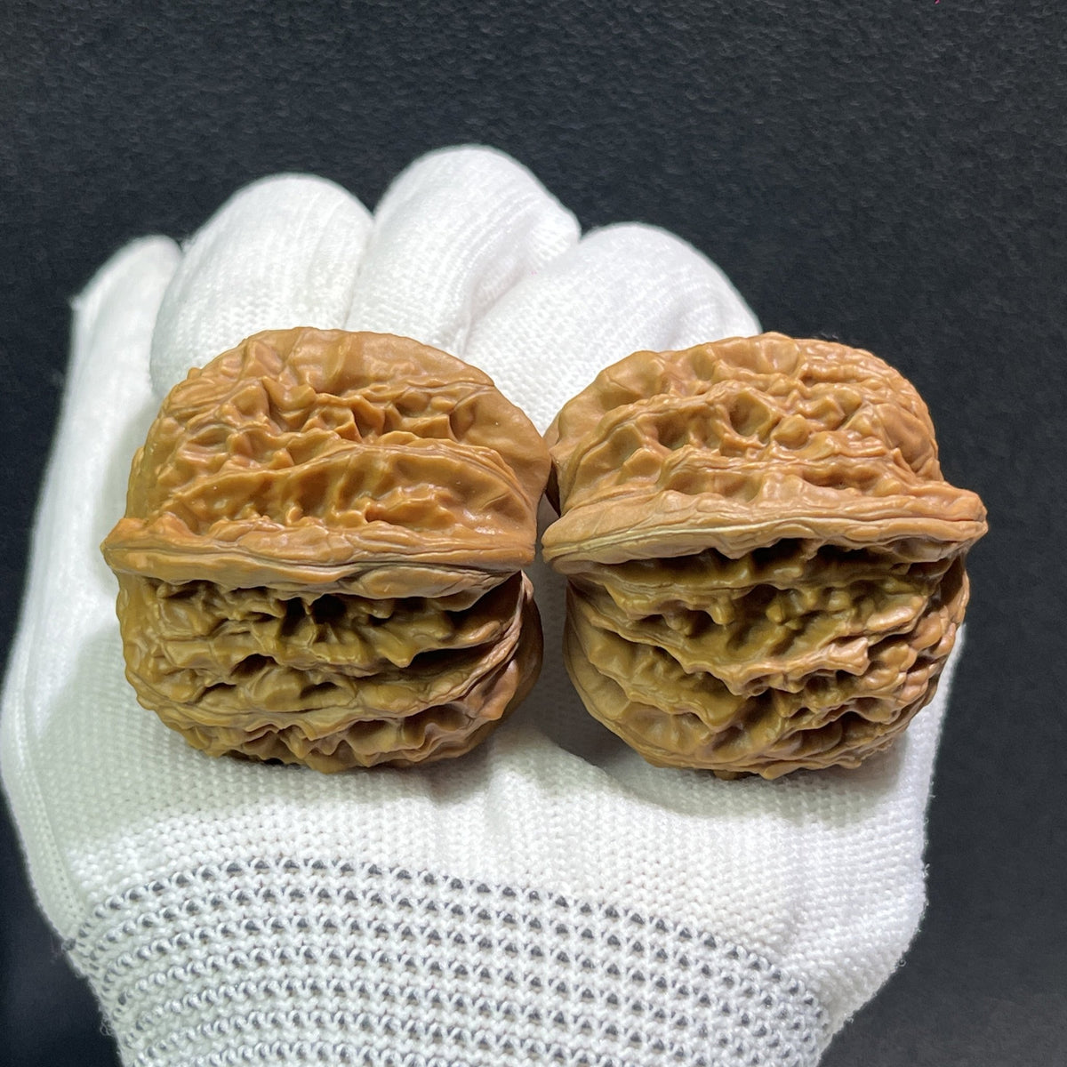 The "Si Zuo Lou" Lion's Head Pair | 40.0mm x 39.0mm | SZL-407 - ThePatinaProject