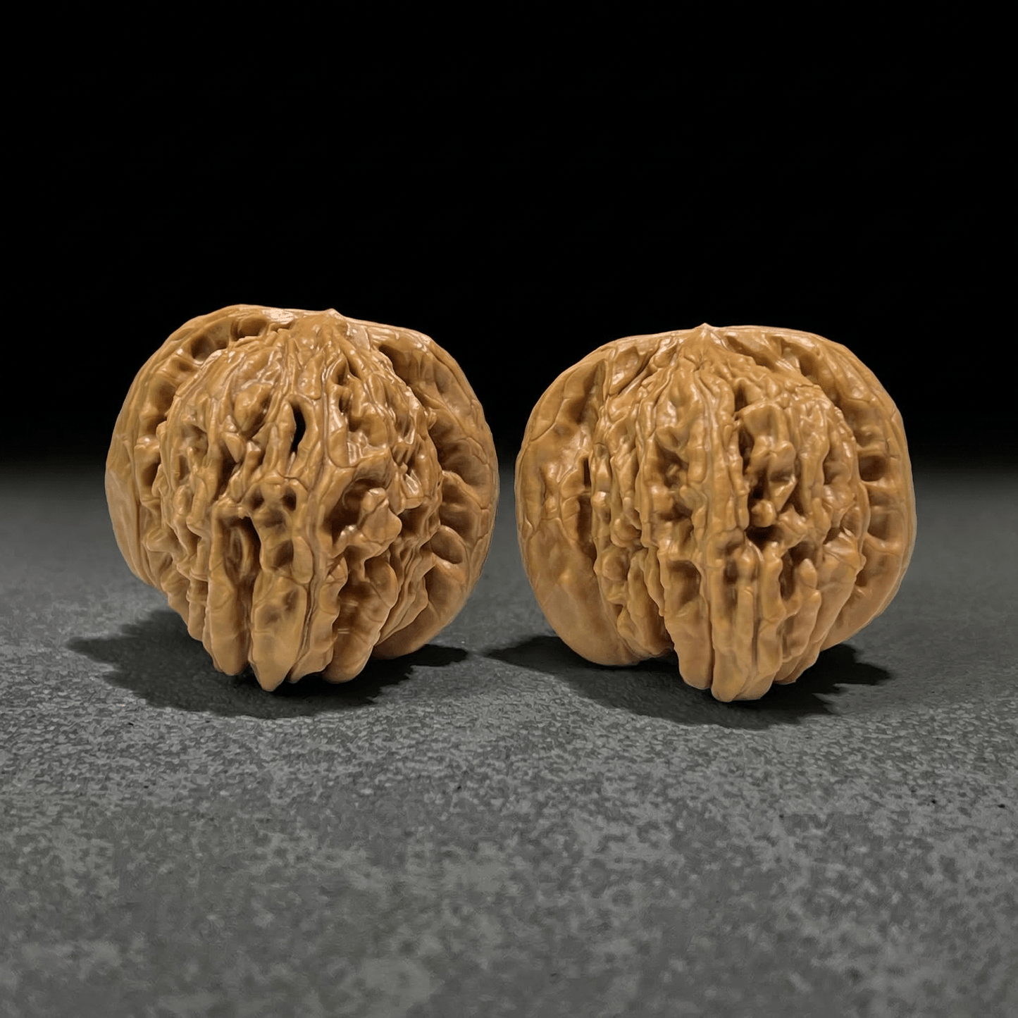 The "Si Zuo Lou" Lion's Head Pair | 40.0mm x 42.0mm | SZL-401 - ThePatinaProject
