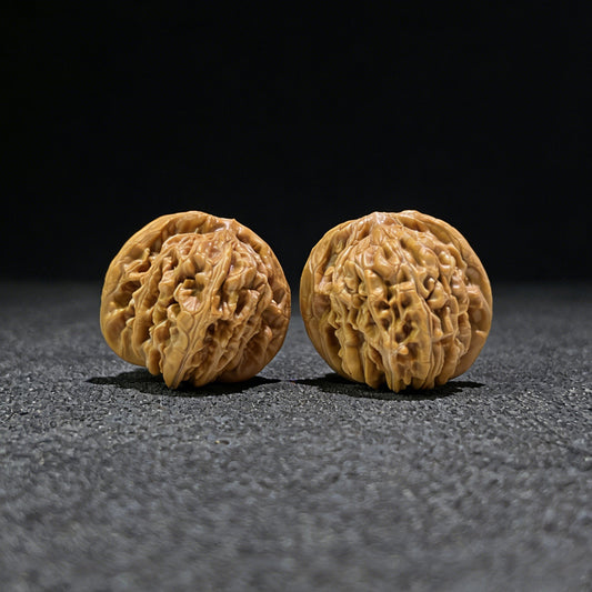 The "Si Zuo Lou" Lion's Head Pair | 41.0mm x 41.0mm | SZL-512 - ThePatinaProject