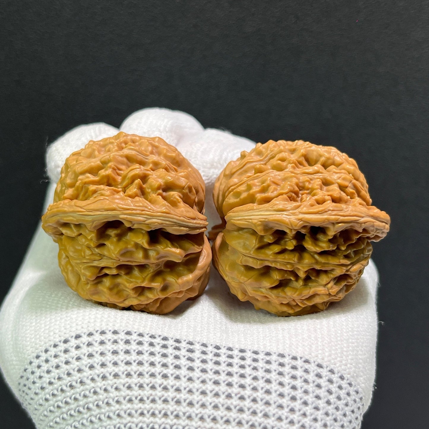 The "Si Zuo Lou" Lion's Head Pair | 43.0mm x 40.0mm | SZL-514 - ThePatinaProject