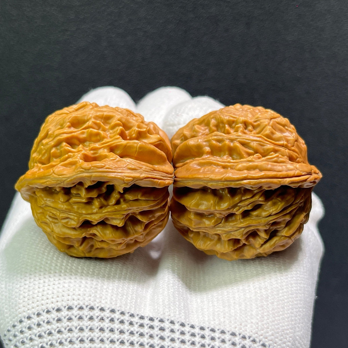 The "Si Zuo Lou" Lion's Head Pair | 43.0mm x 40.0mm | SZL-605 - ThePatinaProject
