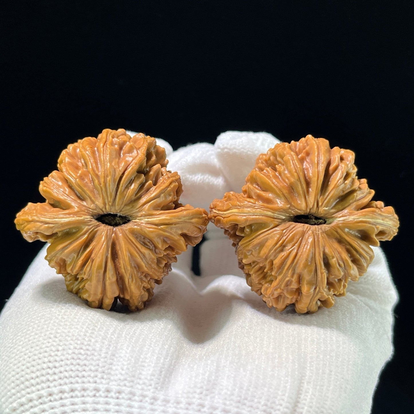 The "Sizuolou" (SZL) Classic Four-Tower Lion Head Pair | 42.0mm x 41.0mm | SZL-902 - ThePatinaProject