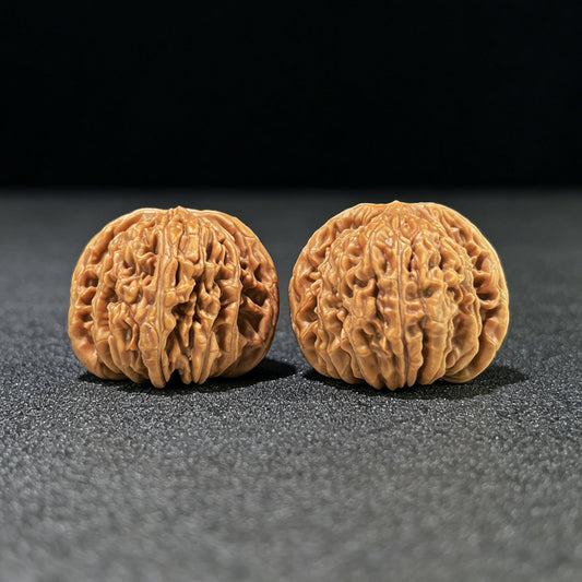 The "Sizuolou" (SZL) Classic Four-Tower Lion Head Pair | 43.0mm x 40.0mm | SZL-808 - ThePatinaProject