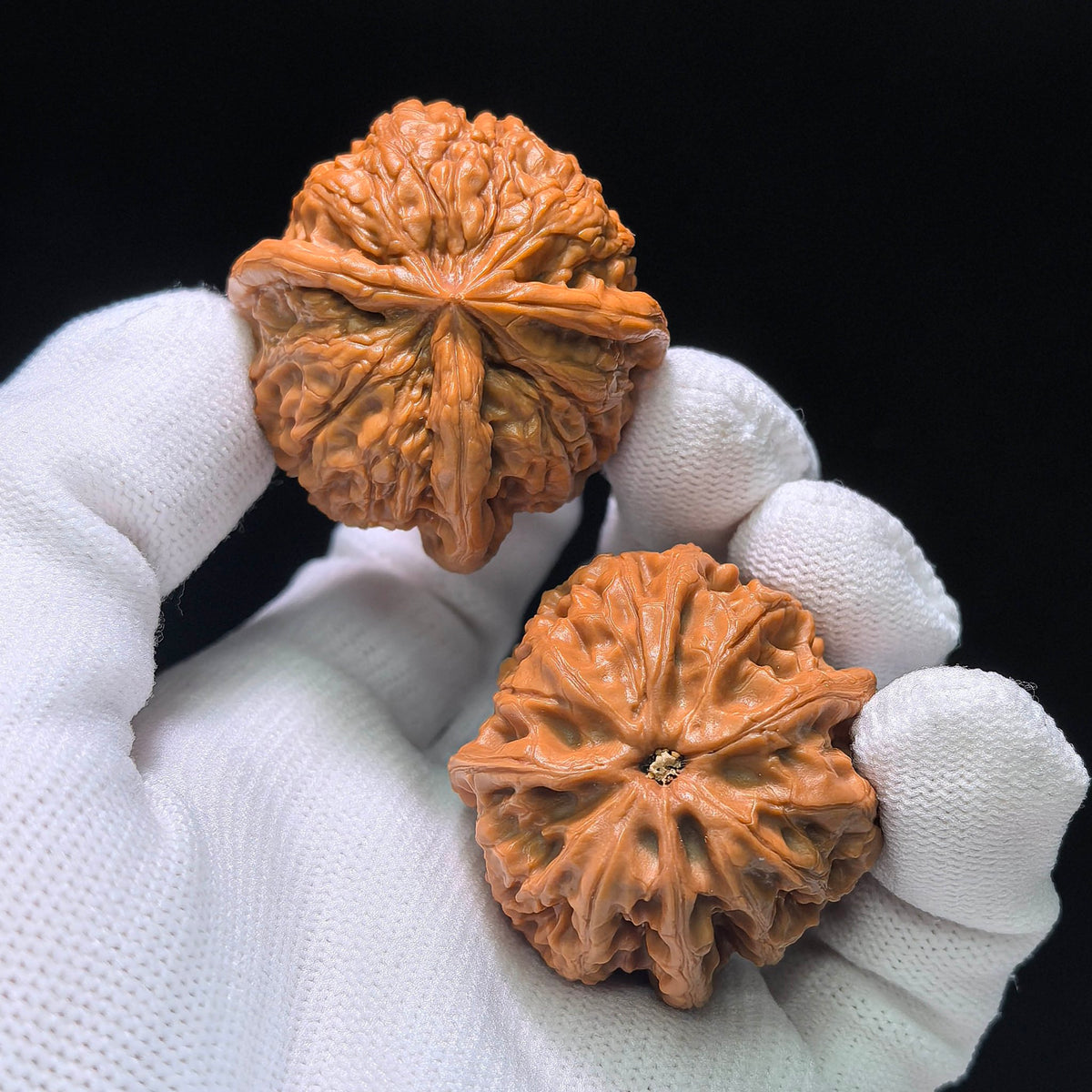 The Spectacular "Rain Flower Stone" Three-Ridge Yuhashan Masterpiece | 37.0mm x 37.0mm | YHSSN-1403E - ThePatinaProject