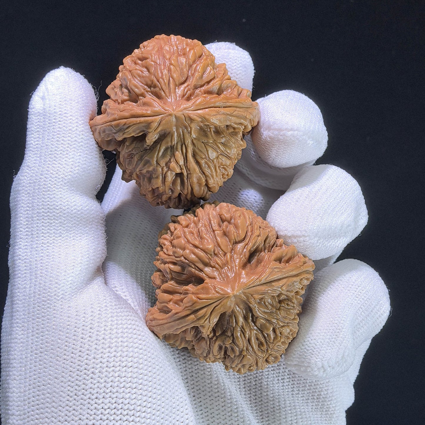 The "Spherical Nanjiangstone" Perfectly Round Collector Pair | 40.0mm x 40.0mm | NJS-1013 - ThePatinaProject