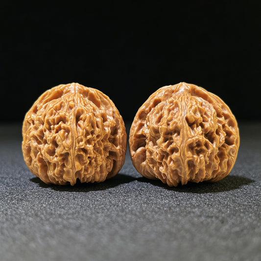 The "Spherical Round" Nanjiangstone Masterpiece Pair | 43.0mm x 43.0mm | NJS-1201C - ThePatinaProject